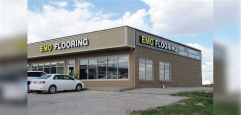 Emo flooring - EMO FLOORING COMPANY, INC. As a Shaw Flooring Network (SFN) retailer, we are committed to providing you with the very best service. We go above and beyond to make sure you’re satisfied with the flooring product, service and ultimately, your home. Purchasing carpet, hardwood, luxury vinyl or tile and stone can be daunting, but we are …